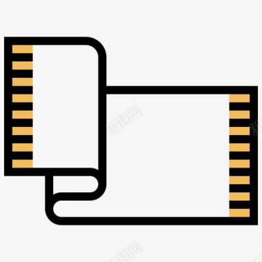 六条毛巾毛巾发廊17号黄影图标