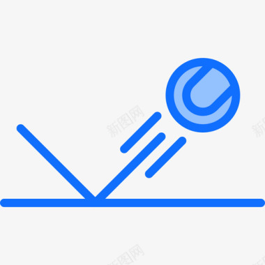 球网球11蓝色图标