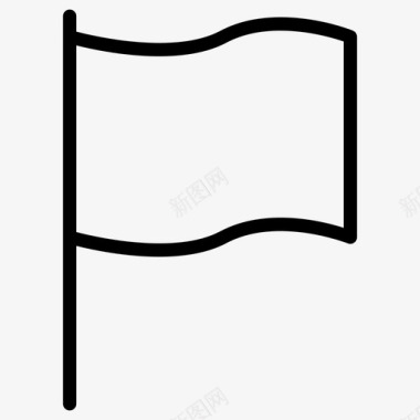 国旗国家地标图标