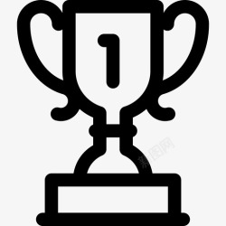 金杯标志金杯50个奖项直线高清图片