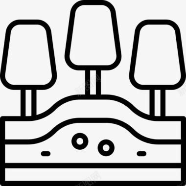 地理学地质学地理学43线性图标