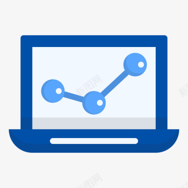 扁平矢量元素数据分析业务元素12扁平图标