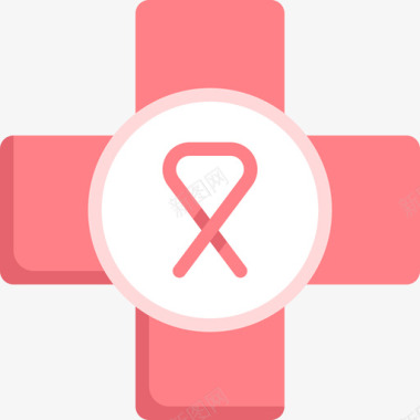 红十字会红十字会世界癌症意识1持平图标
