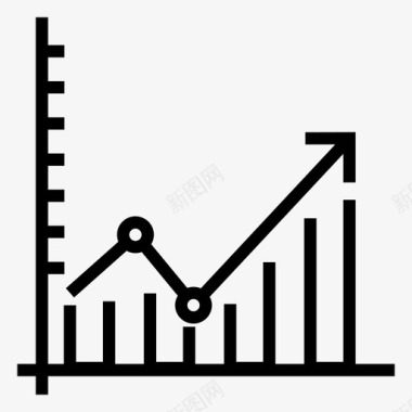 数据信息表格业务增长图业务图数据分析图标