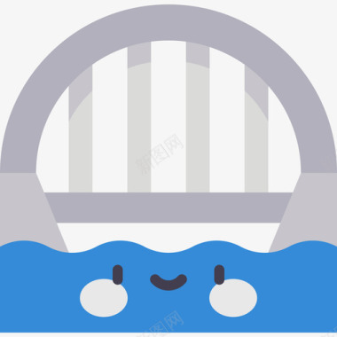 悉尼海港大桥澳大利亚第3天平坦图标