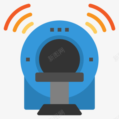 物联网展板核磁共振成像物联网153平面图图标