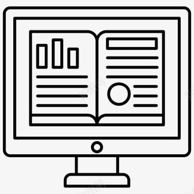 数据信息表格矢量数据分析信息图表集图标