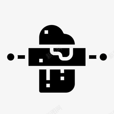 公安110面团轧制烹调110固体图标