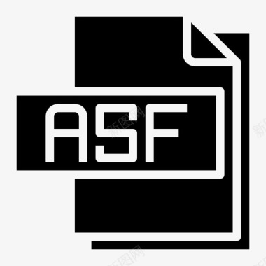 JPG文件格式Asf文件文件格式实体图标