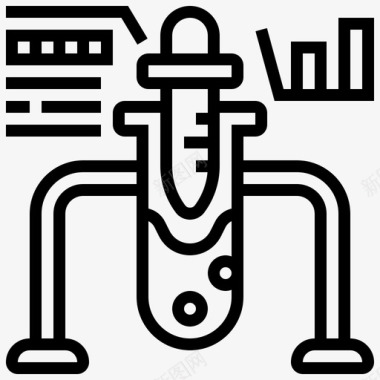 性寒医学研究医学技术15线性图标