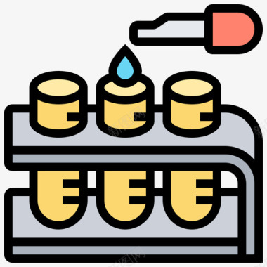 相近色试管生物化学22线色图标