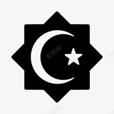 乌兹别克斯坦盾徽穆斯林图标