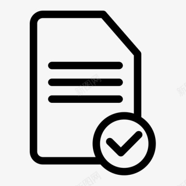 跳转成功页面纸张成功文档文件图标