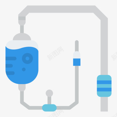 医用体温计输液医用238扁平图标