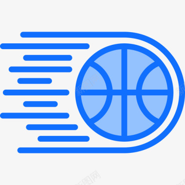 蓝色的速度篮球49蓝色图标