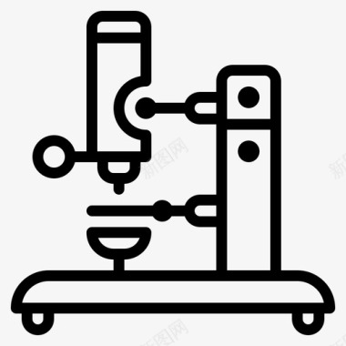 医用体温计显微镜医用235概述图标