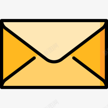 电子邮件必备品66线性颜色图标