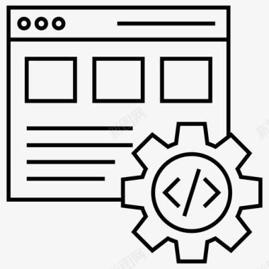 制图软件图标网站开发网页开发软件工程图标