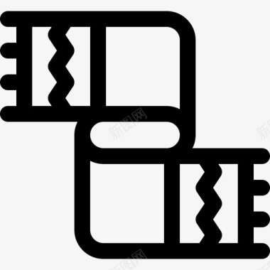 印花针织丝巾针织13线状图标