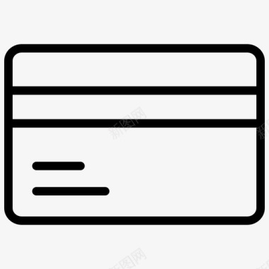 信用卡信用卡信用卡支付借记卡图标