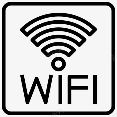 台湾101Wifi博物馆101线性图标