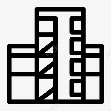 校园报刊校园学院教育图标