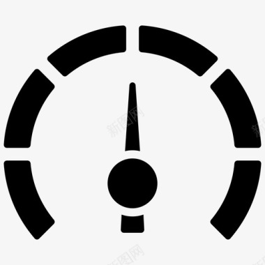 压力表汽车压力表仪表板燃油表图标