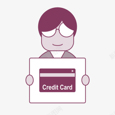 信用卡信用卡图标