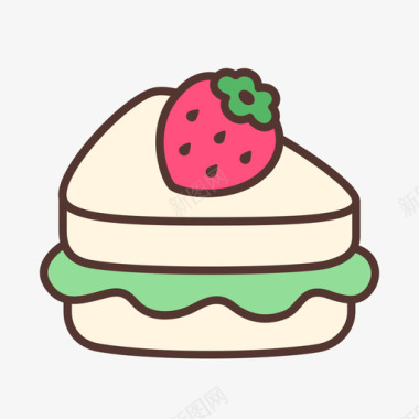 sandwich草莓三明治 strawberry-sandwich图标
