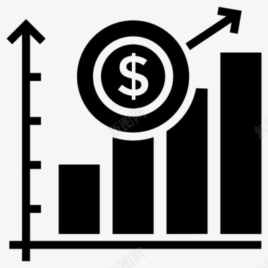 创意图表信息财务数据分析数据分析财务图表图标