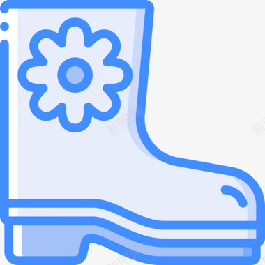 威灵顿靴子159春季蓝色图标
