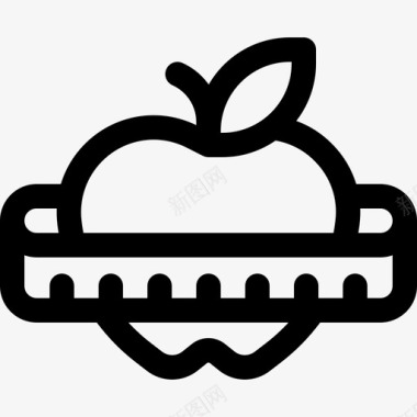 幼儿饮食饮食健康125线性图标