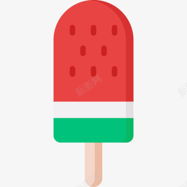 冰棒棒夏季食品和饮料10平的图标