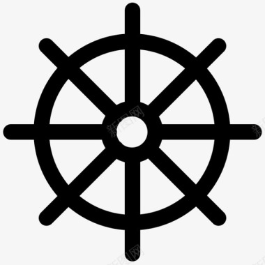 船船轮旅游加粗线11图标