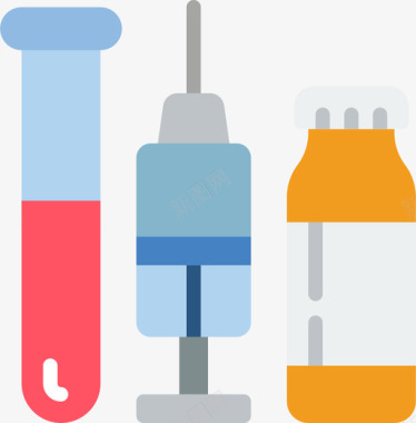 医疗器械免抠医疗器械体外1扁平图标