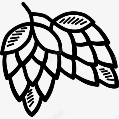 巴伐利亚啤酒花酒精巴伐利亚图标