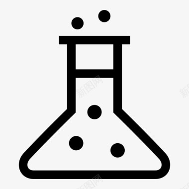 化学实验的工作人化学实验实验室图标