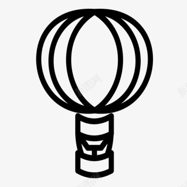 气球气球假日天空图标