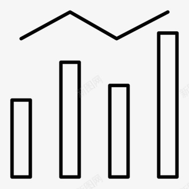 2019年分析条形图图表图标