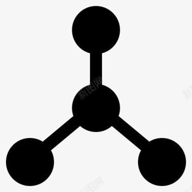 分子分子化学实验室医学图标