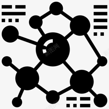 活性分子分子结构生物化学29字形图标