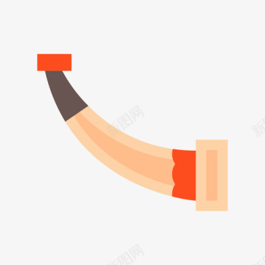 角史前43扁平图标