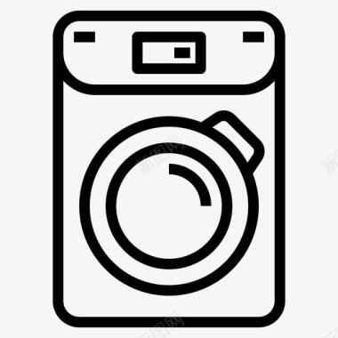 洗衣图标智能洗衣机智能家居83概述图标