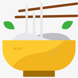 扁面条面条越南面扁面高清图片