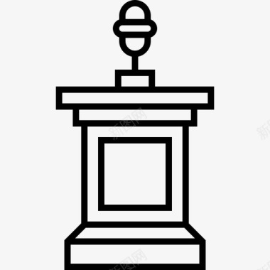 讲台葬礼直系讲台40图标