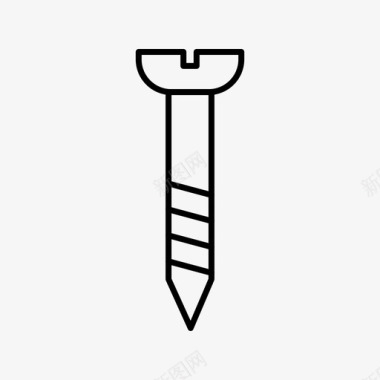 DIY首饰螺丝diy硬件图标