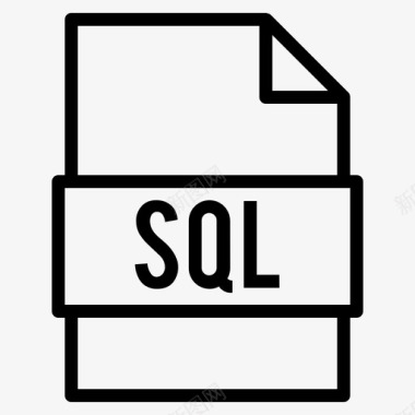 扩展的SQLsql文件文档扩展名图标