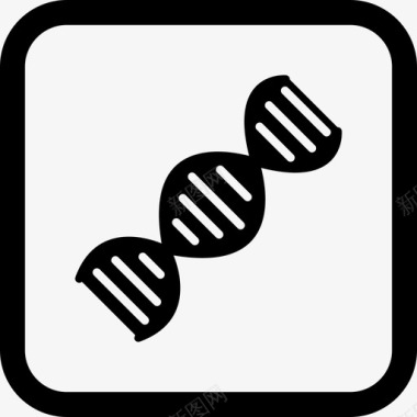 RNAdna遗传学螺旋图标