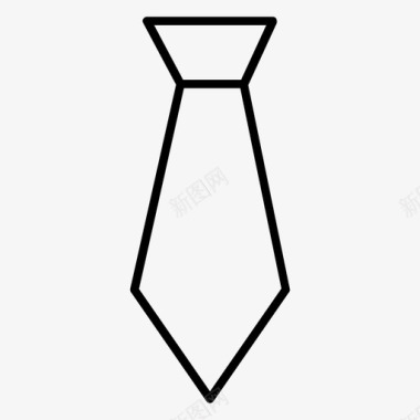 领带商务领带男士图标