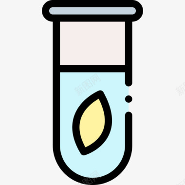水溶色图标试管养殖108线色图标